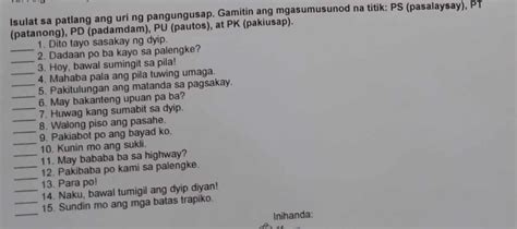 istaked|2. Tumigil ang dyip sa di.
